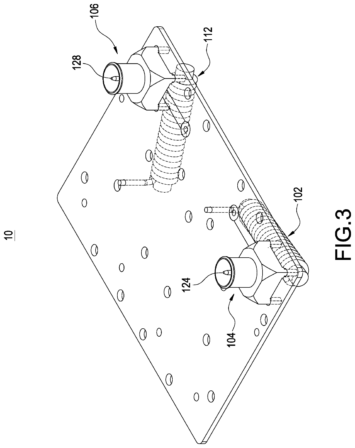 Cable television apparatus improving high frequency characteristics