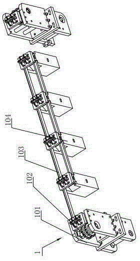 Special conveying and transferring mechanism for lock cylinder