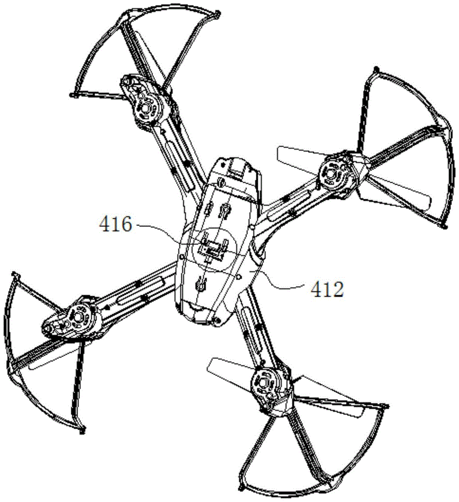 A modular combined manufacturing method for a quadcopter and the quadcopter