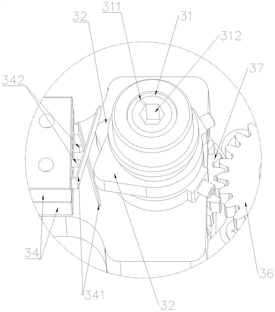 Electric and manual dual-purpose four-way valve