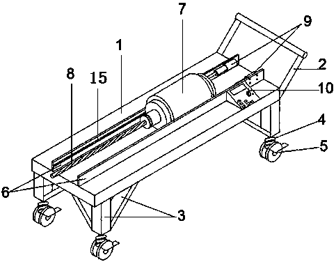 Blasting drilling machine