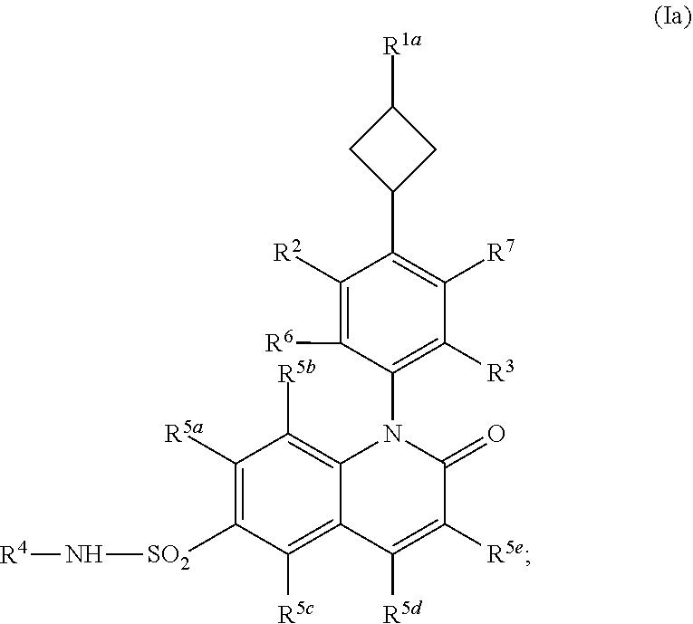 Cyclobutyl dihydroquinoline sulfonamide compounds