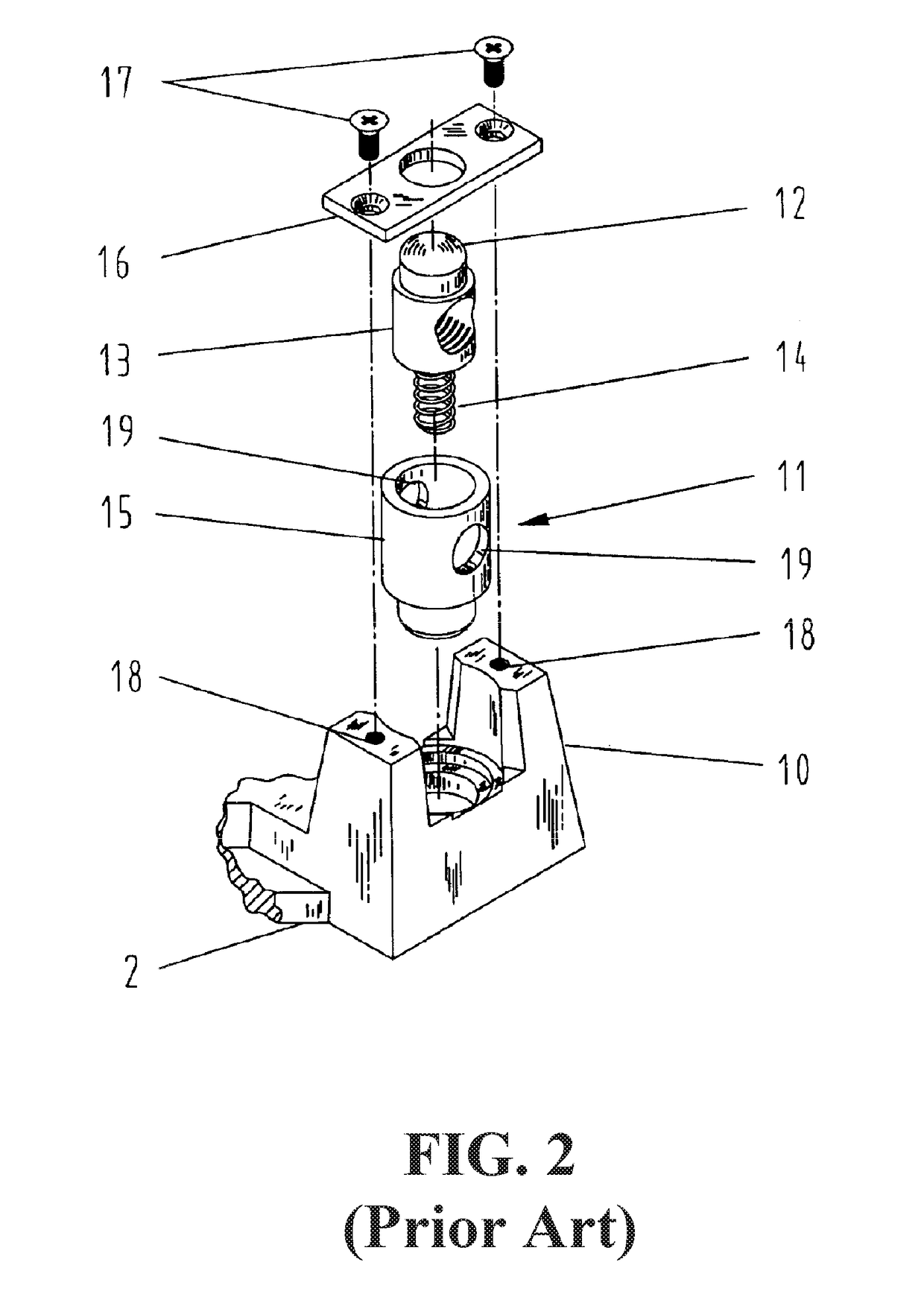 Release Mechanism for Clamping Tools