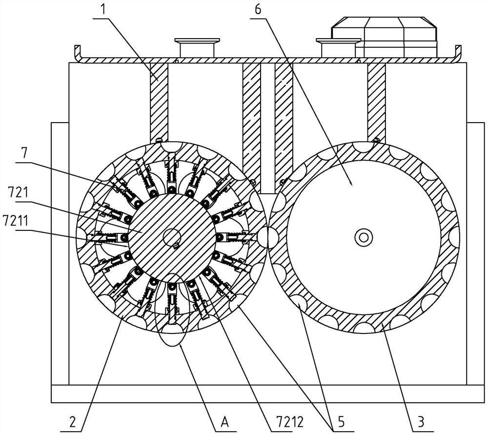 Ice cream machine for producing ice cream balls and preparation method