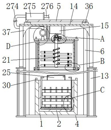 Isothermal quenching system and quenching process based on metal heat treatment