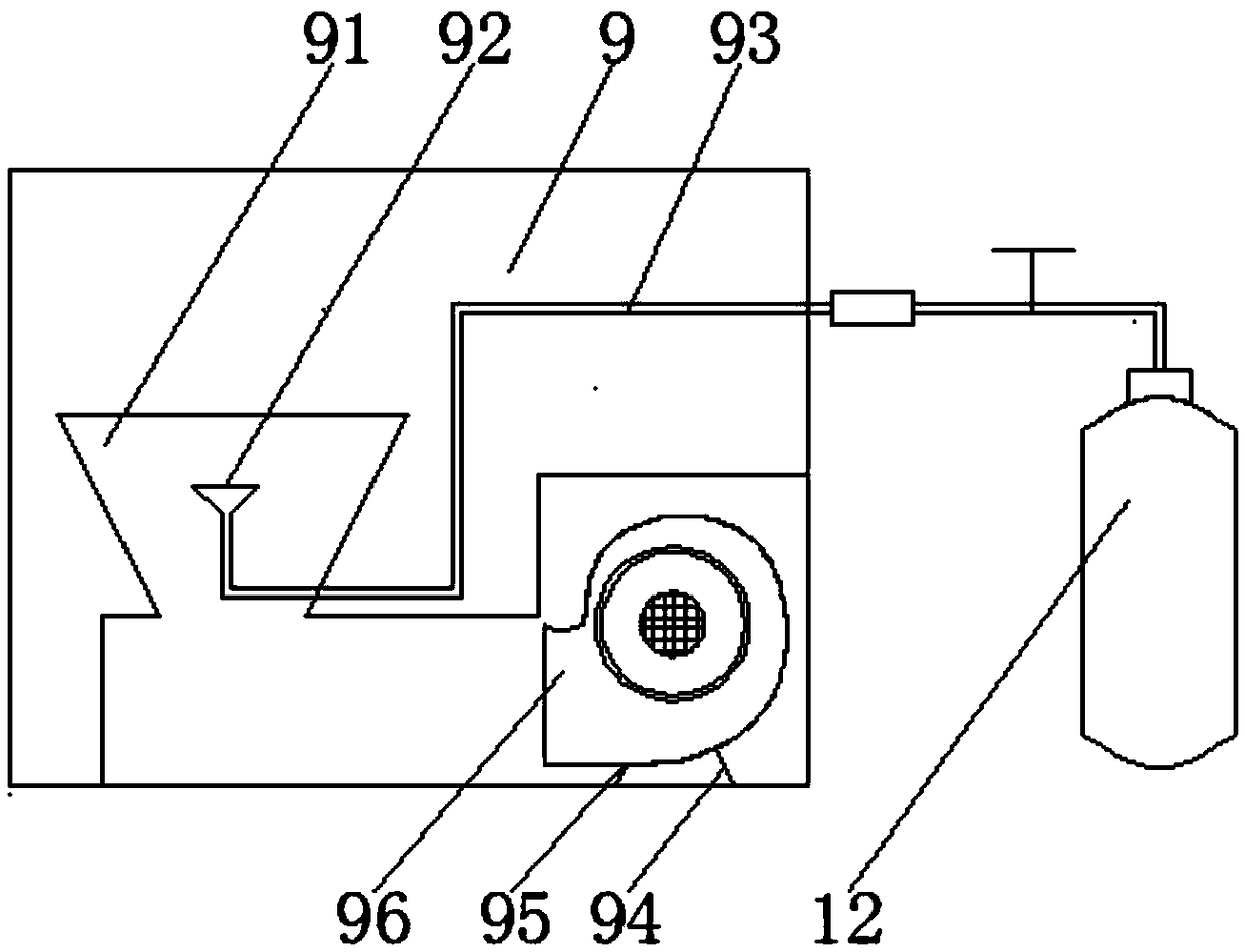 Heat-dissipating type food stirring device