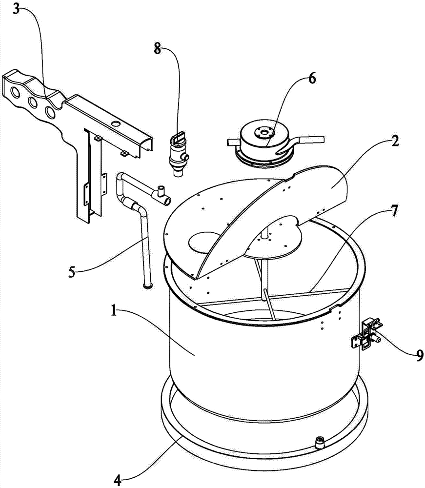 Novel automatic corn popper