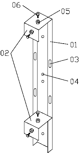 Movable splicing screen hanging support