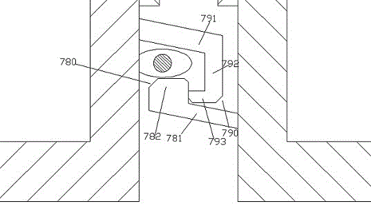 Bridge expansion joint coverage device capable of stably running