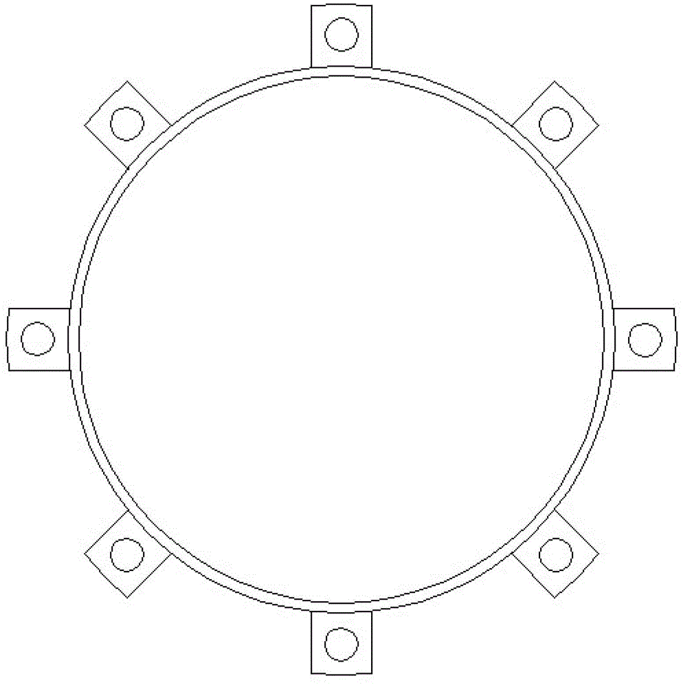 Pipeline detection device based on piezomagnetic effect