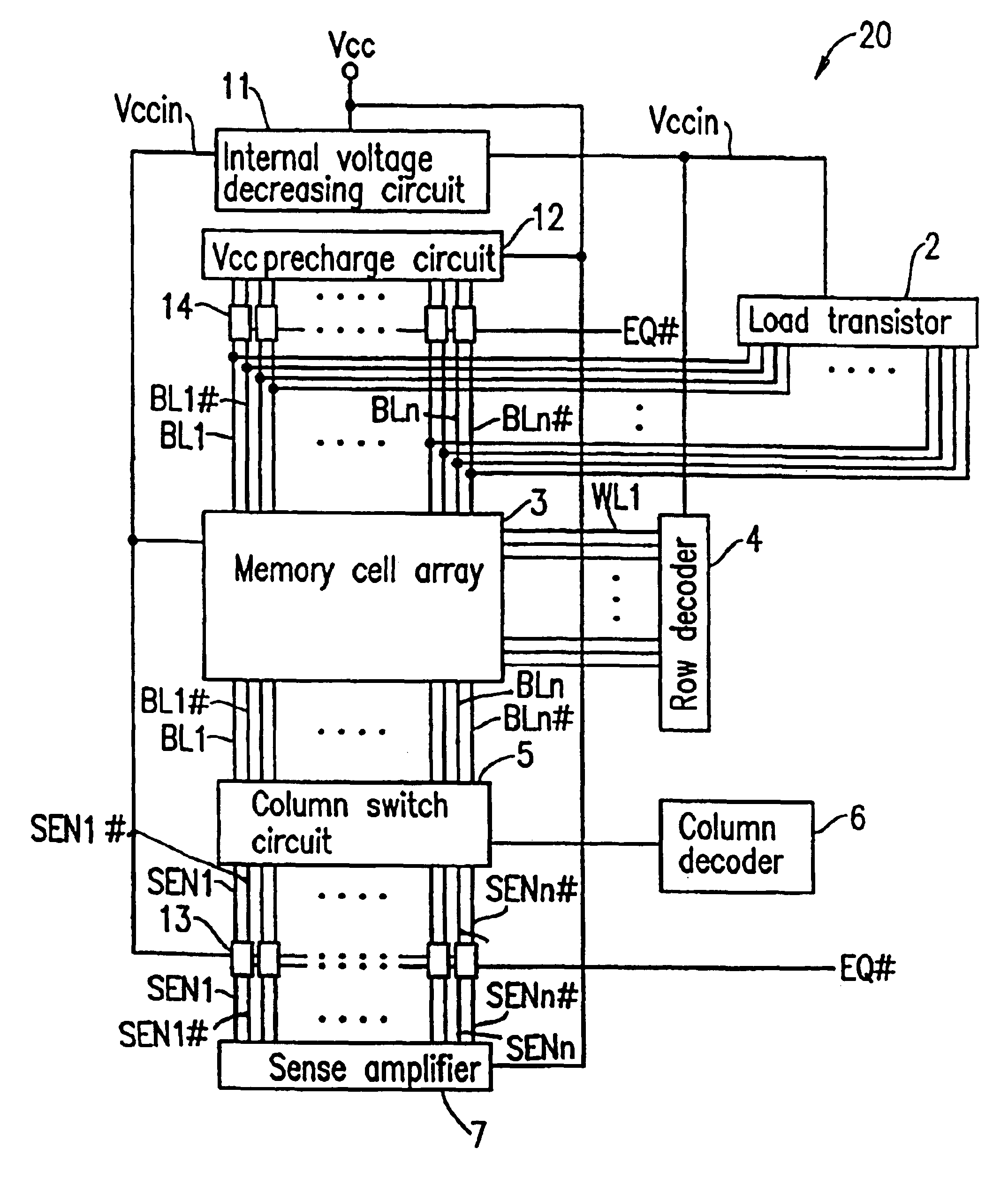 Semiconductor storage device and information apparatus using the same