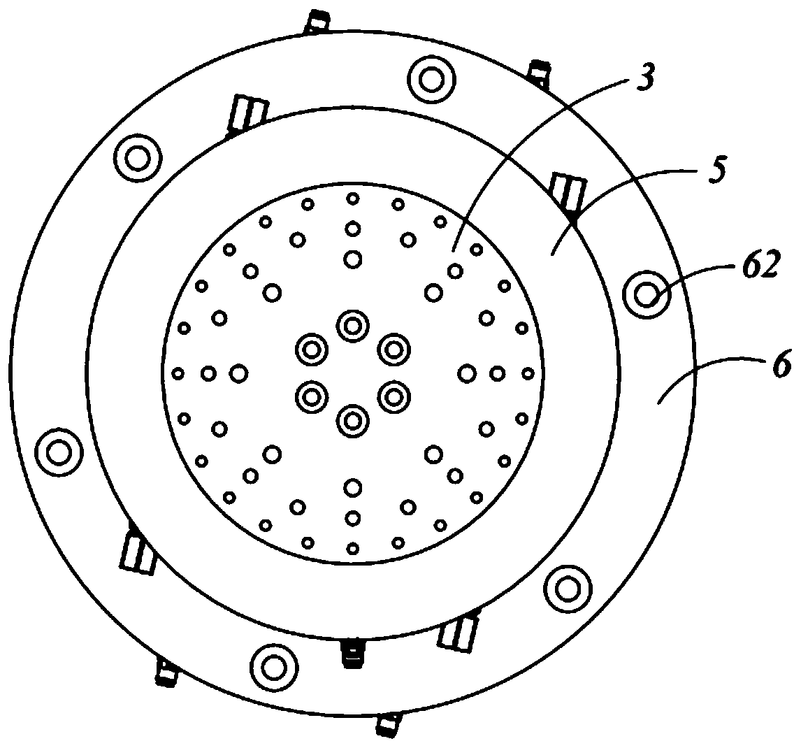 Reversible high-rigidity rotating shaft system device driven by air turbine