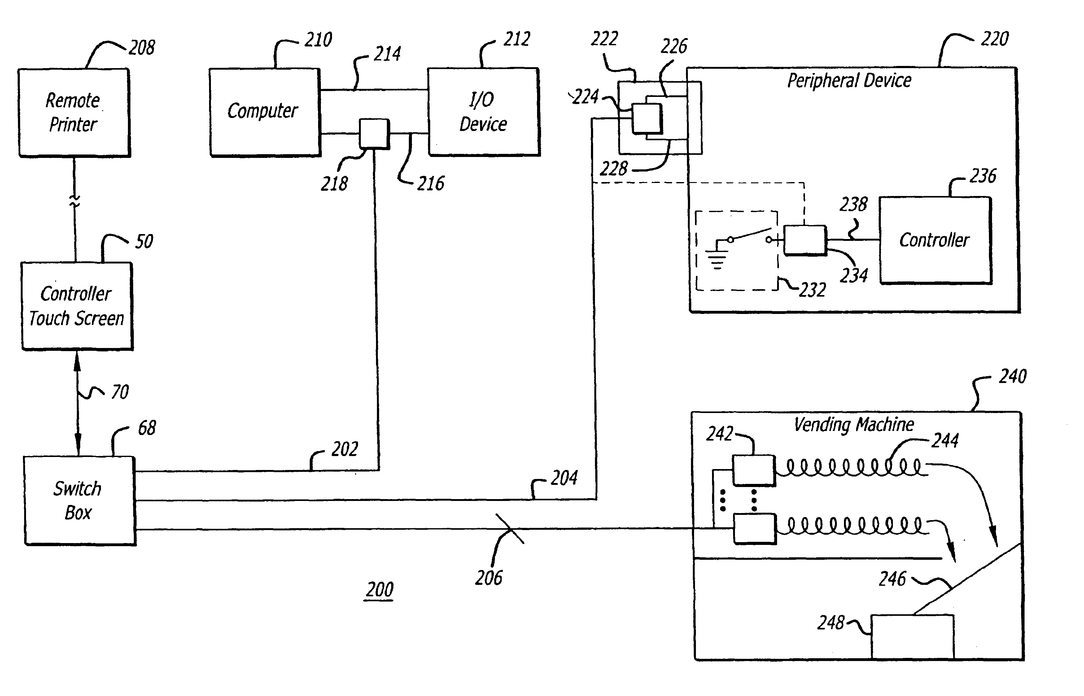 Method and apparatus for vending machine controller configured to monitor and analyze power profiles for plurality of motor coils to determine condition of vending machine