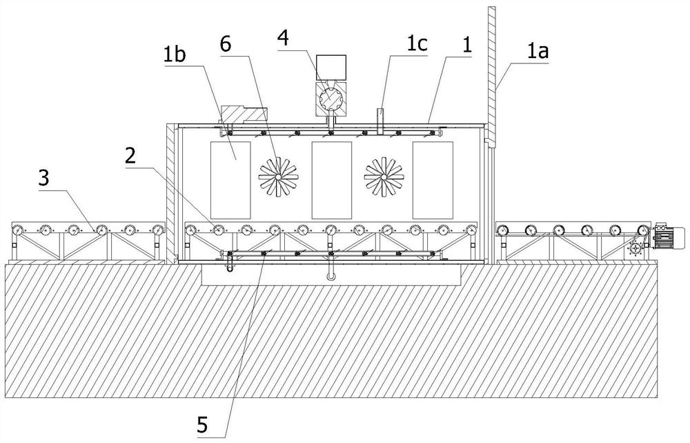 Carburizing furnace for metal forging heat treatment and operation method thereof