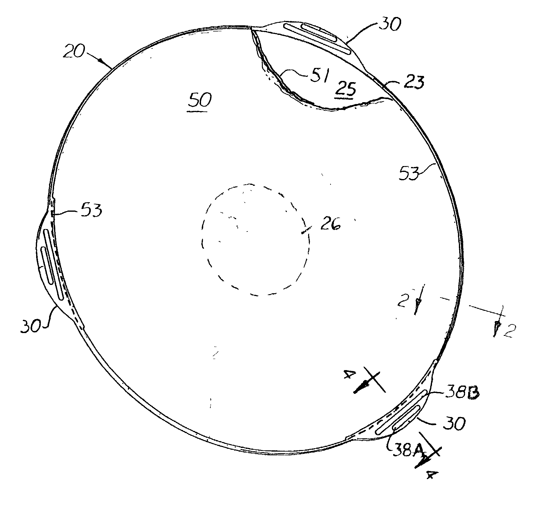 Optical disc holder
