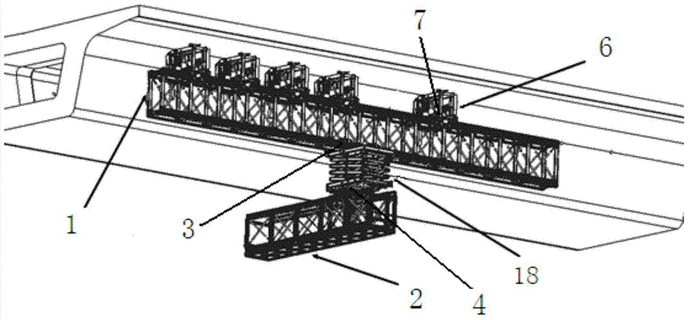Bridge inspection and maintenance device