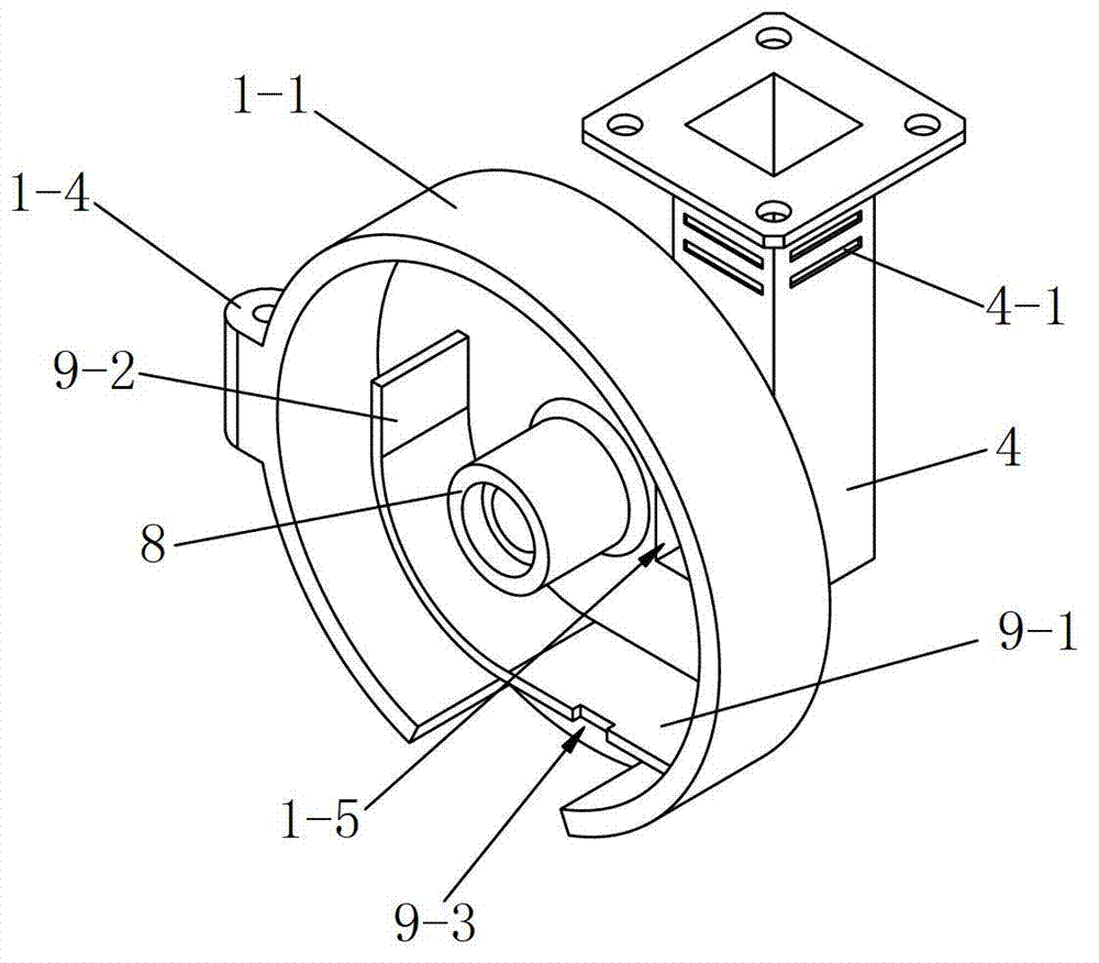 Air-suction-type seed sowing device for seeding machine