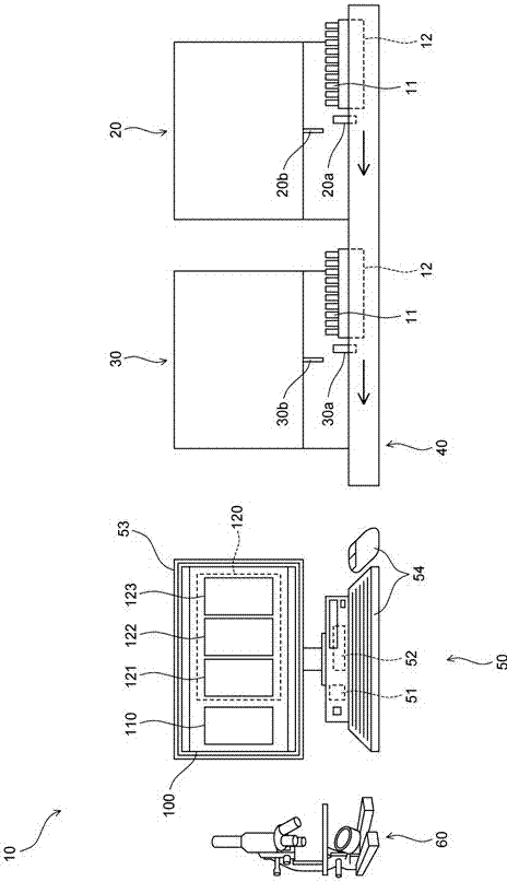 Specimen inspection system, information processing device and information processing method