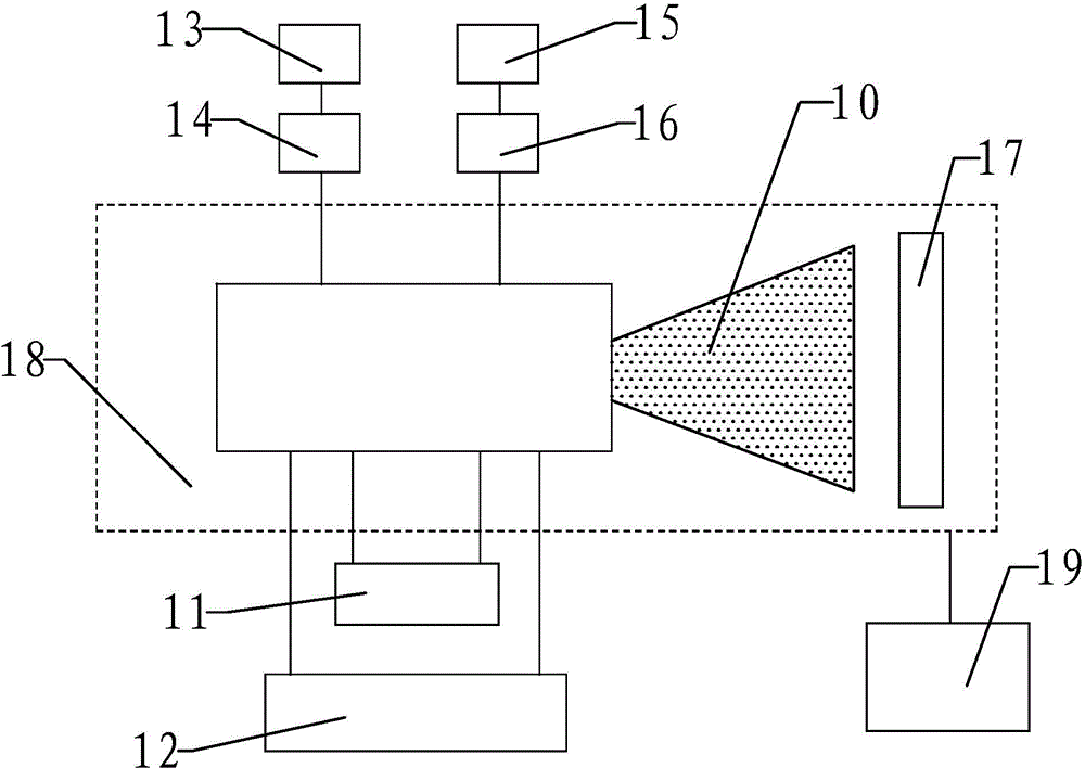 Electric arc heating device capable of generating ultra-high-speed airflow