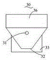 Cyclic type mechanical conveying device for steel balls