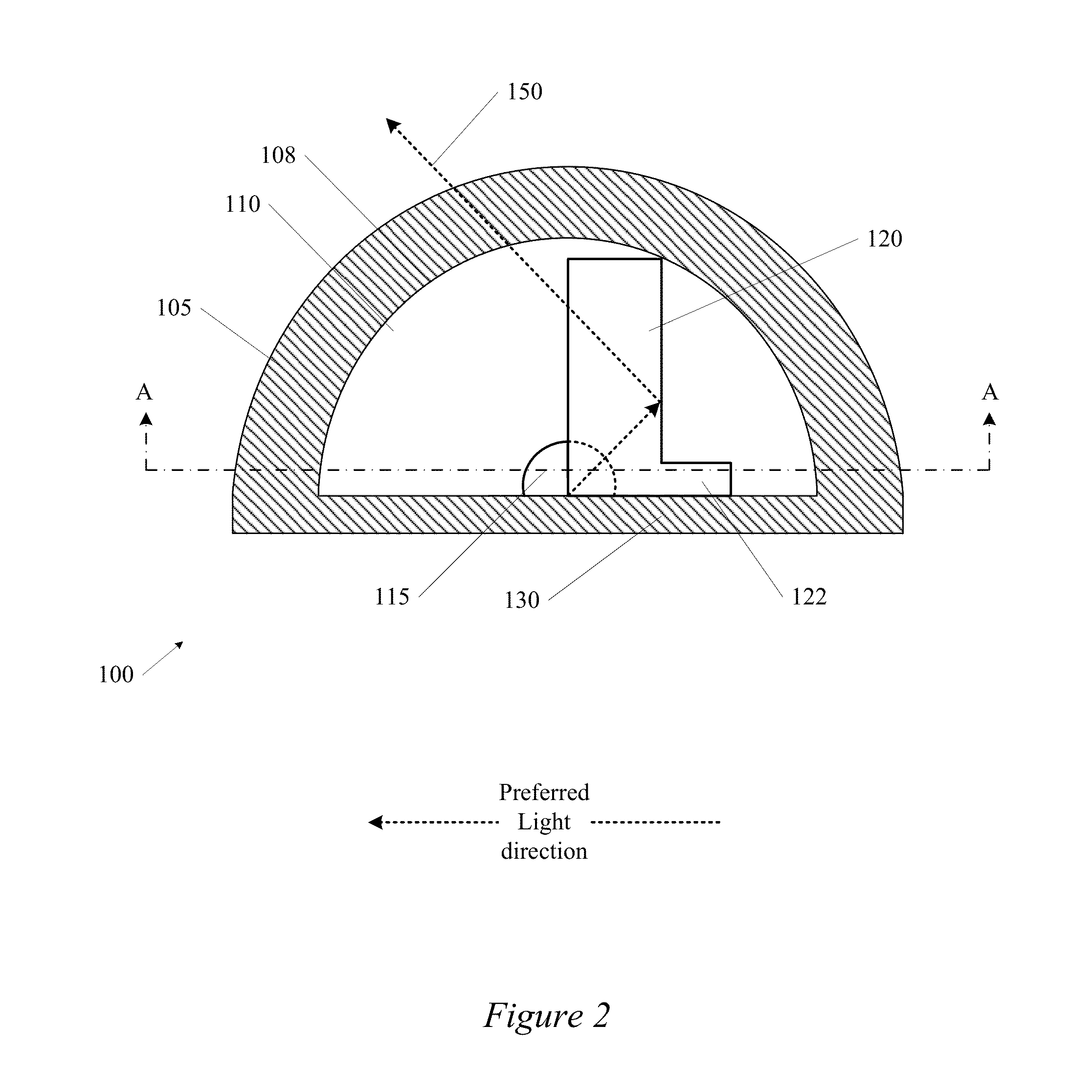 Led Assembly Having A Refractor That Provides Improved Light Control