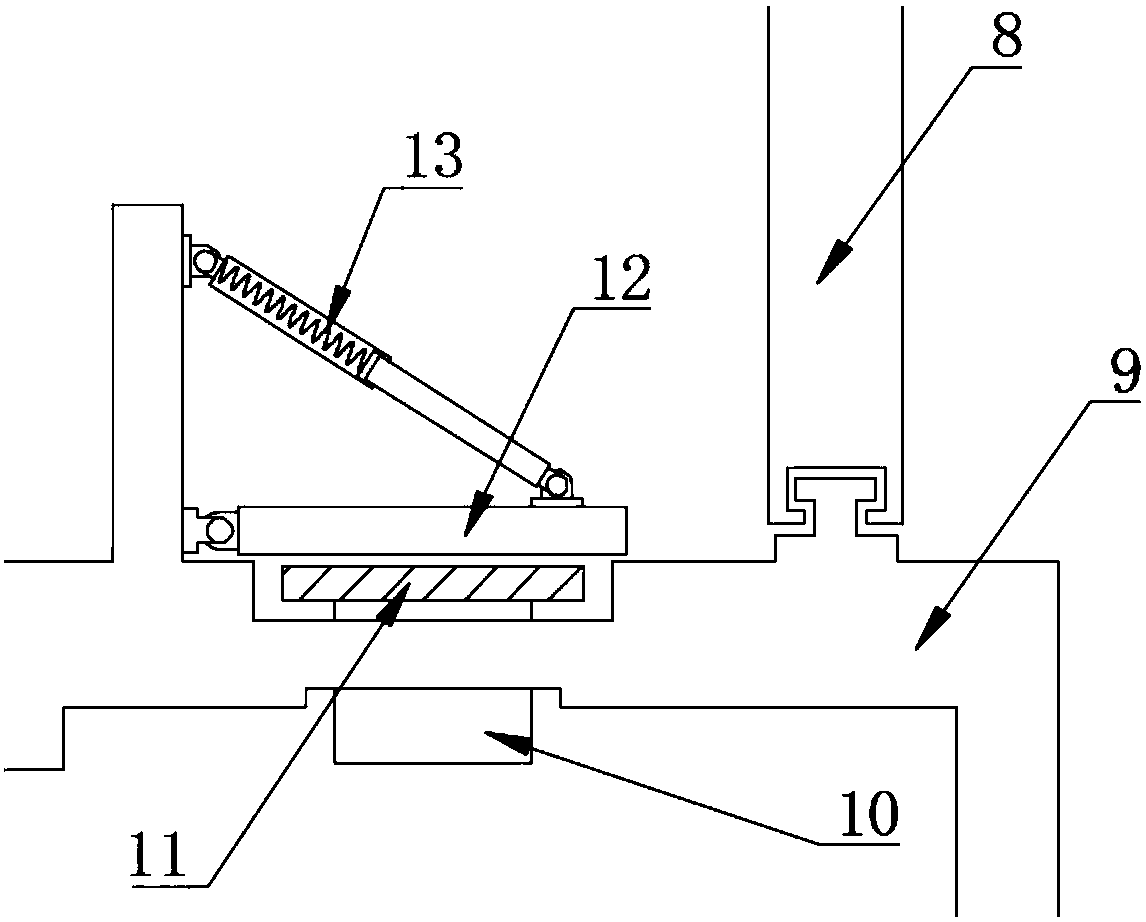 Industrial sewage flocculation and sedimentation device