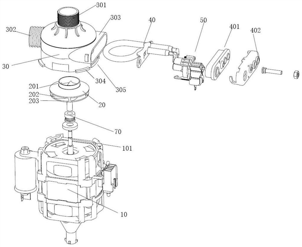 Pump with heating function