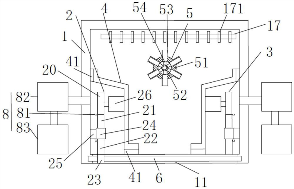 A ventilation and lighting system for a viaduct comprehensive transportation hub