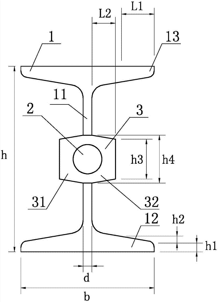 High-strength special-shaped H-shaped steel