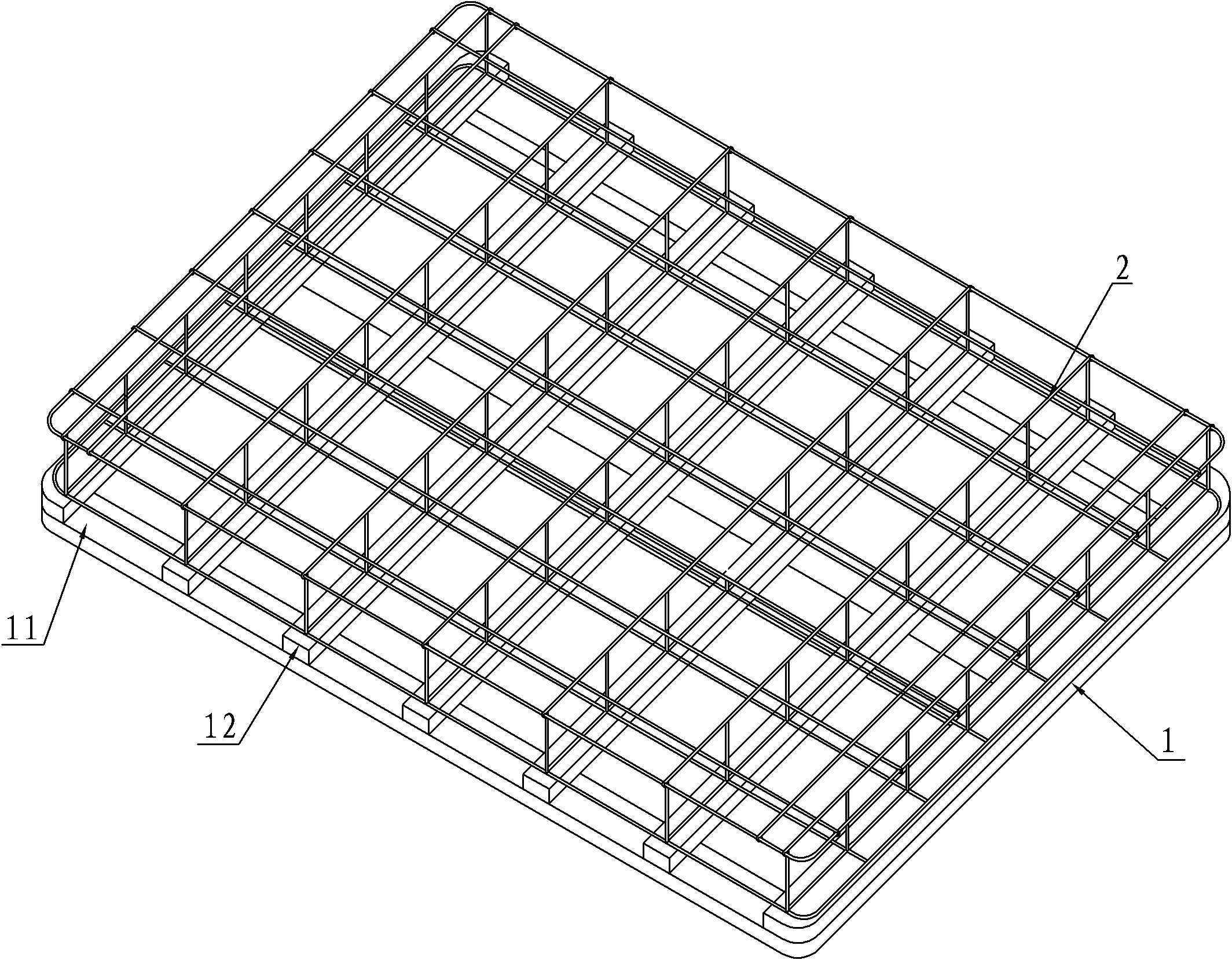 Foldable moving bedstead