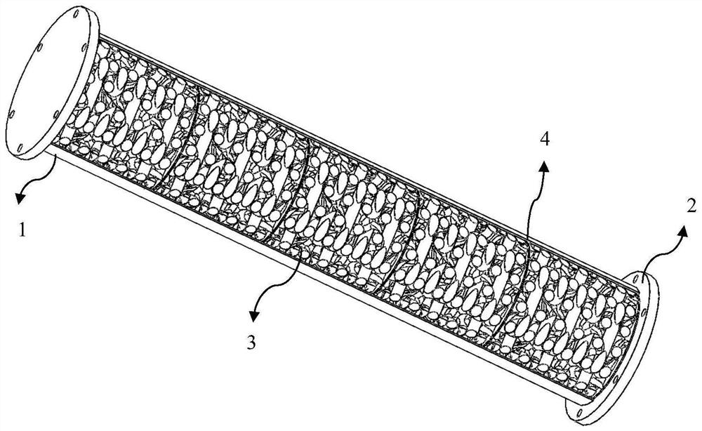 Efficient, stable and collision-resistant automobile energy absorption box