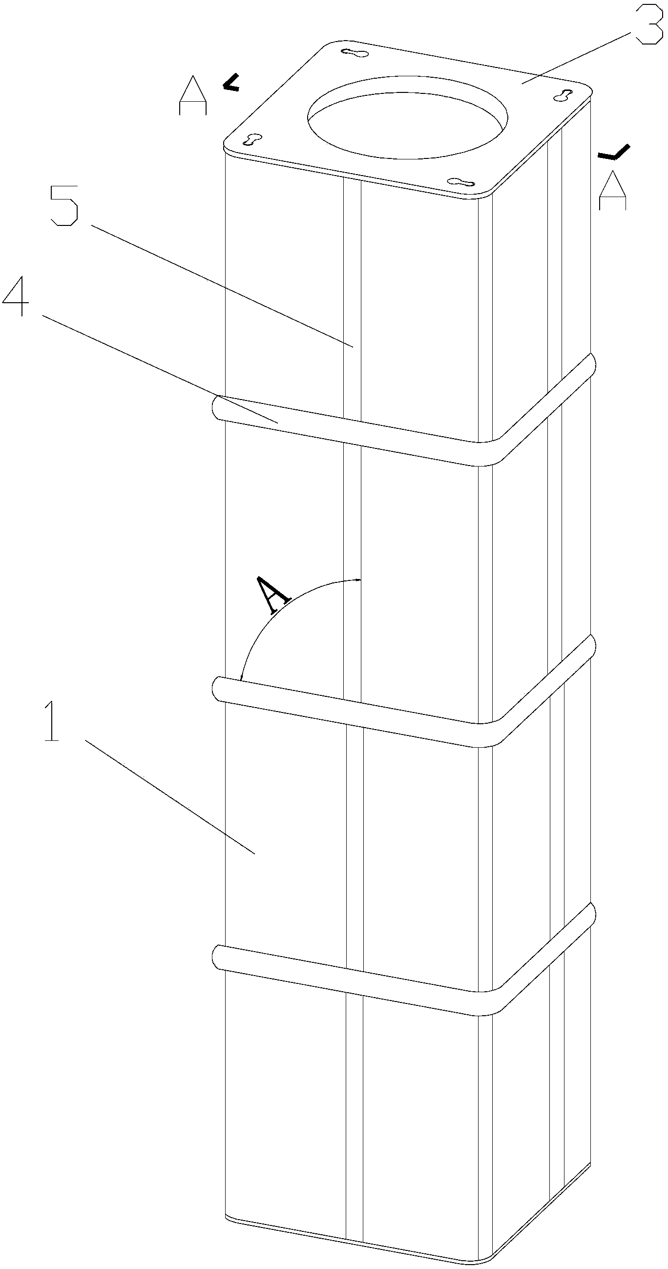 A special-shaped high-bearing capacity concrete pile and its production method