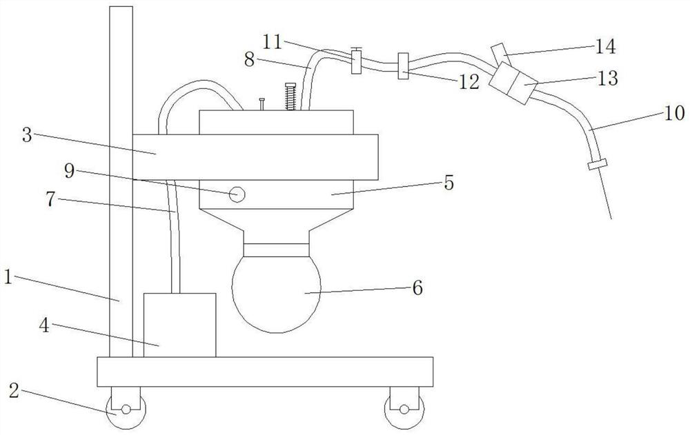 A clinical drainage device for neurosurgery