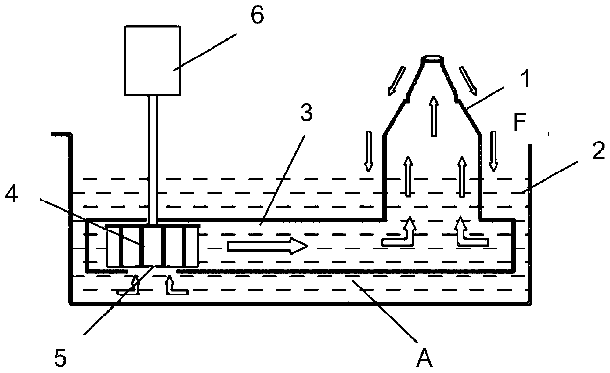 Tin coating nozzle and device