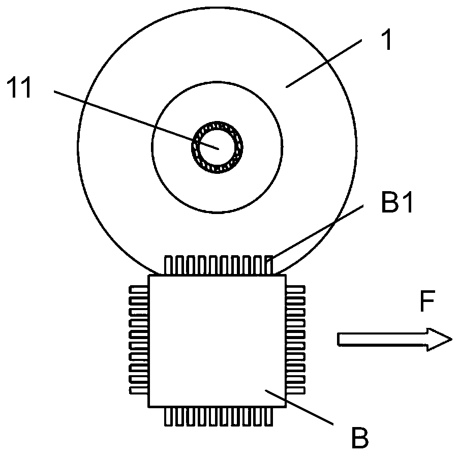 Tin coating nozzle and device