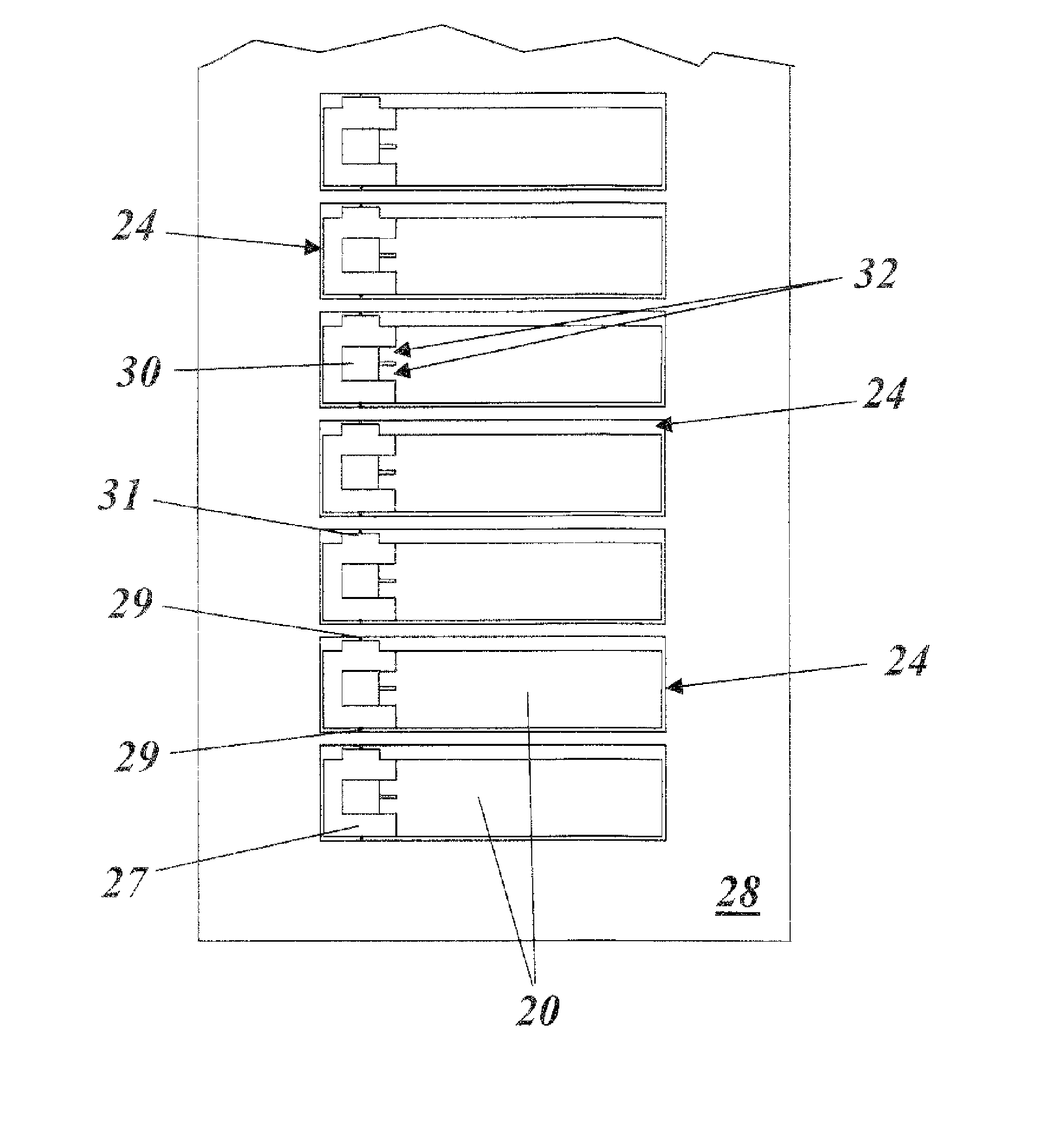 Process for producing leaves for leaf seal