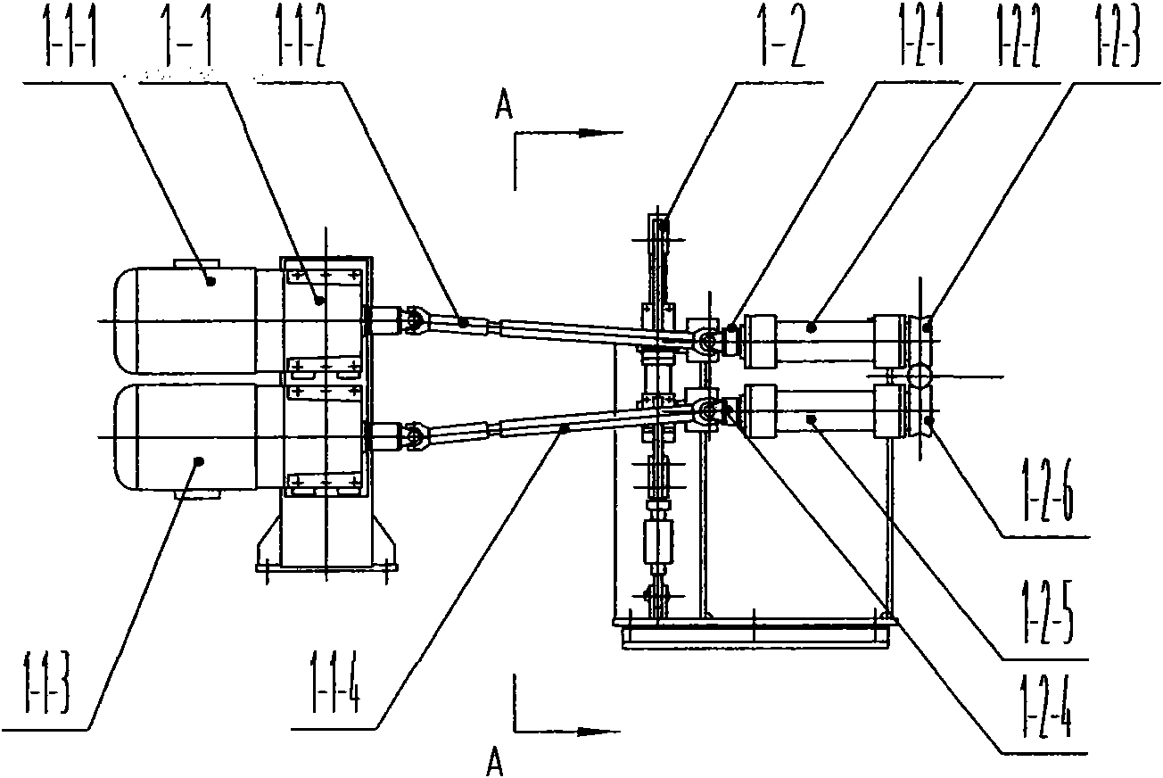 Evacuation device for mandril of perforator