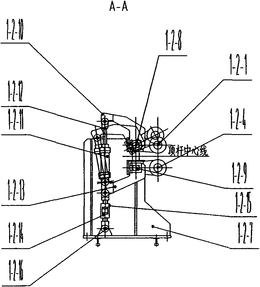 Evacuation device for mandril of perforator