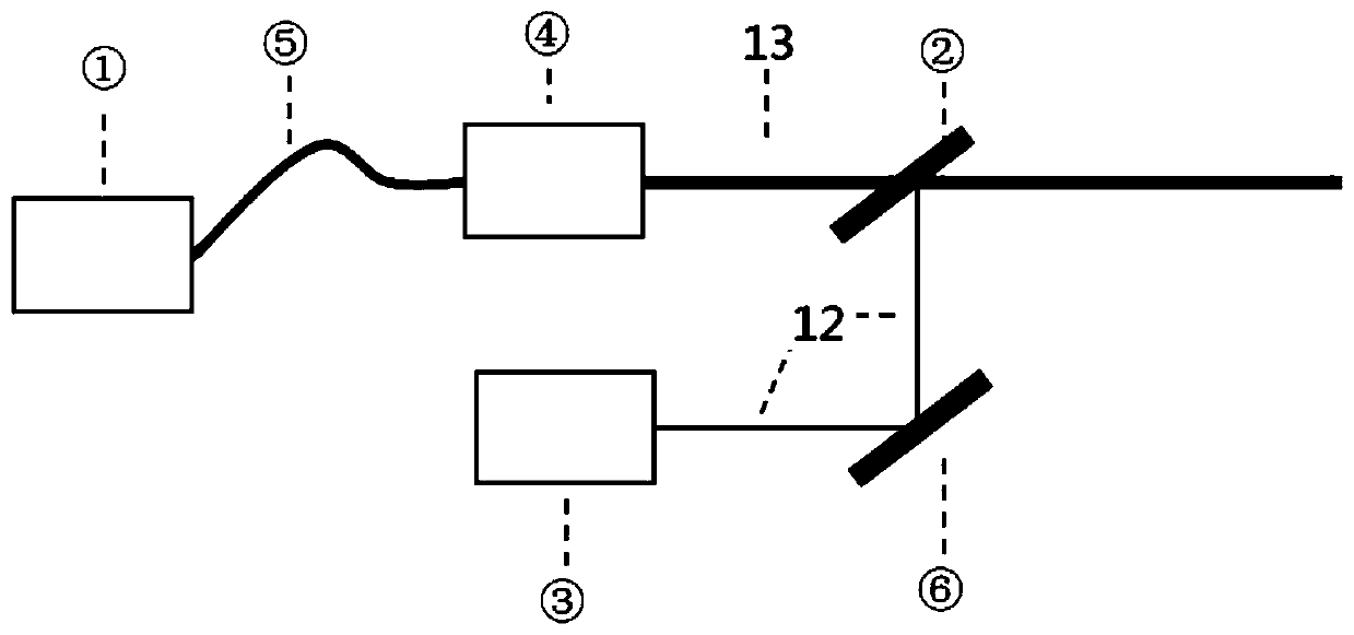 Laser remote foreign matter removing instrument and using method thereof