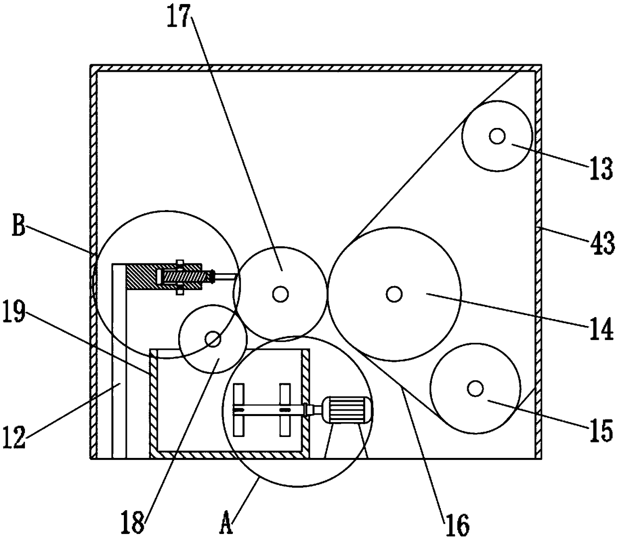 Overprinting method for performing secondary printing on cold-ironing film