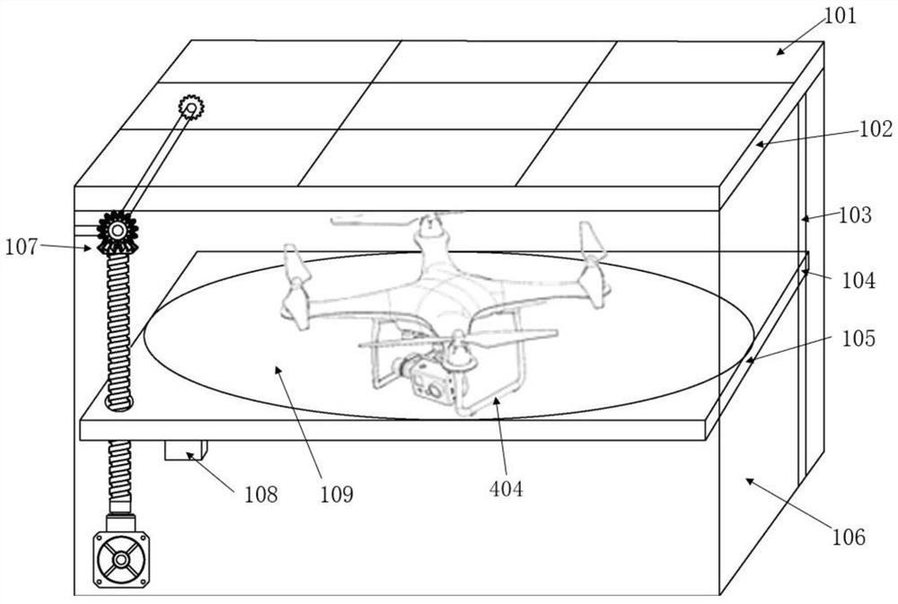 Vehicle-mounted double-unmanned aerial vehicle charging system and task alternate execution method