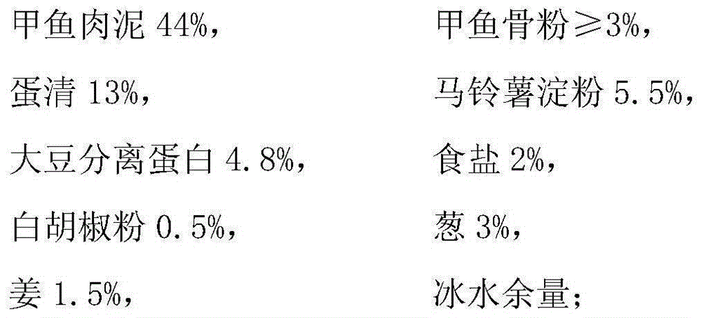 A kind of high calcium whole turtle ball and preparation method thereof