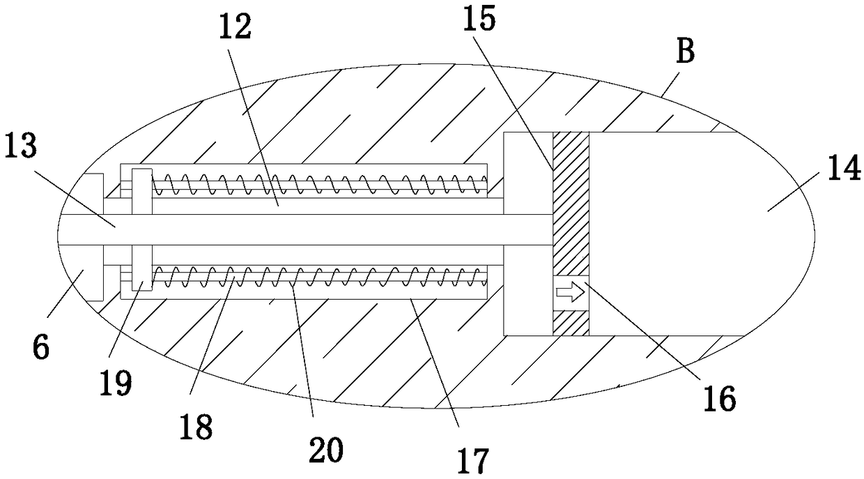 Mechanical pressurized air-feeding equipment