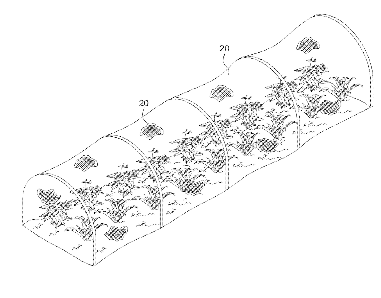 Environment-controlling fibers, method manufacturing the same and fabrics using the same