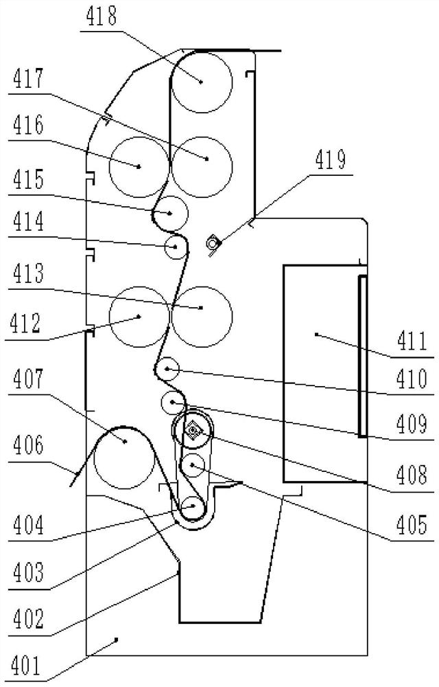 Chromatic aberration-free textile dyeing and finishing integrated production system