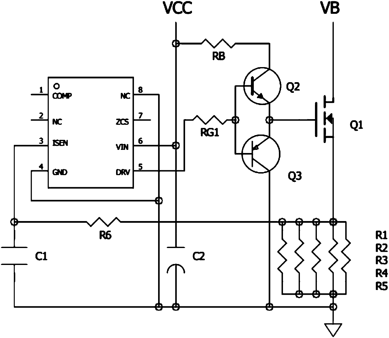 Circuit capable of enhancing drive capability