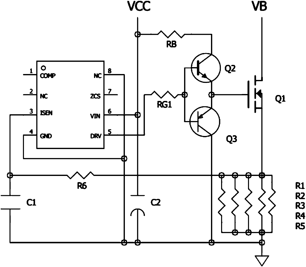 Circuit capable of enhancing drive capability