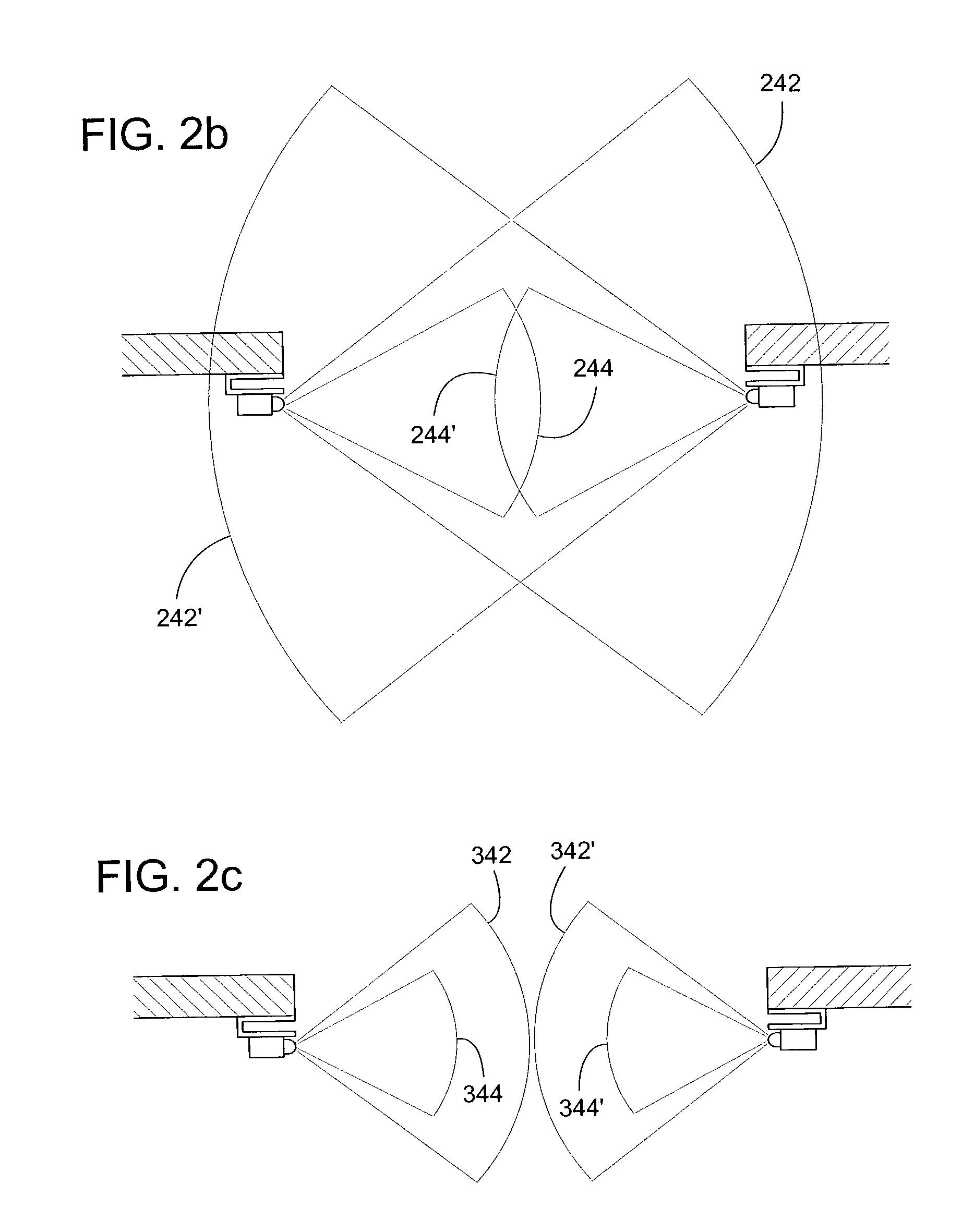 Passive detection system for detecting a body near a door