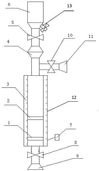 Preparation method of nitrided iron nano-powder and high-pressure gas-solid reaction bed thereof