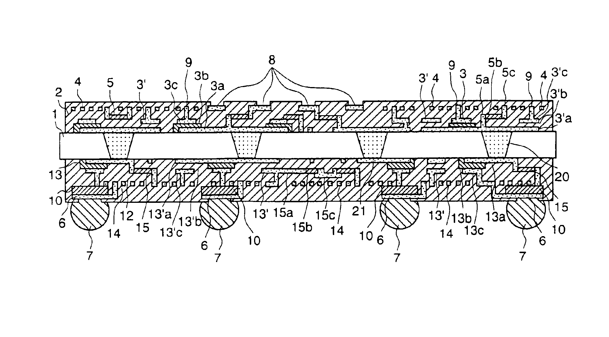 Semiconductor connection substrate